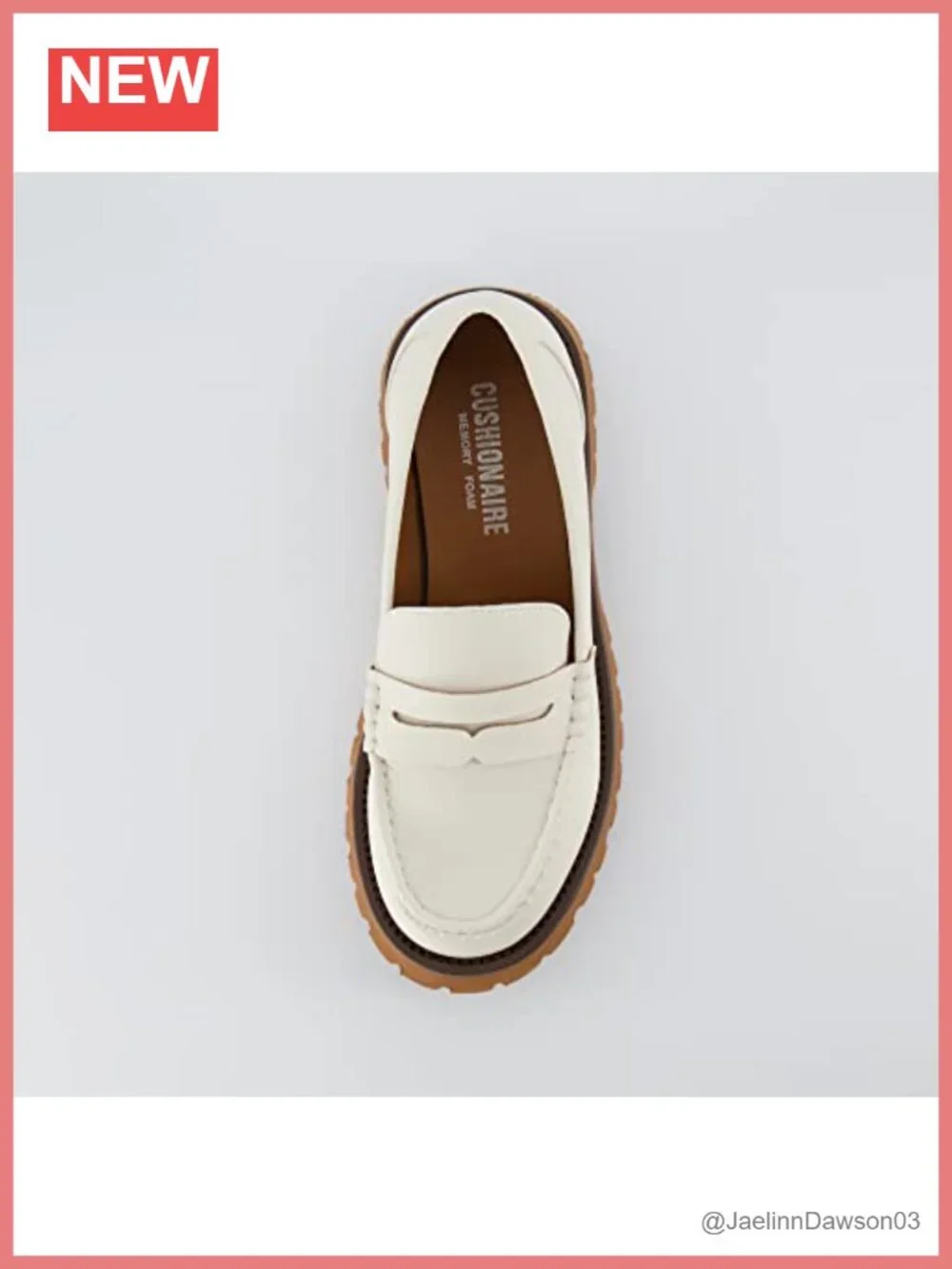 Faux Leather Slip-On Loafer with Memory Foam Cushioning